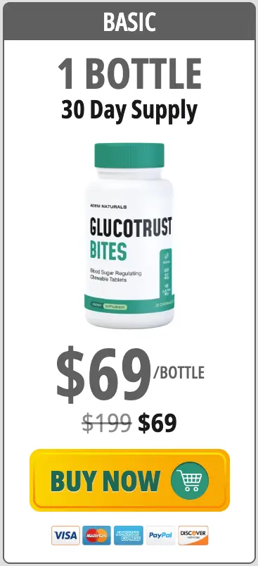GlucoTrust Bites Buy 1 Bottle