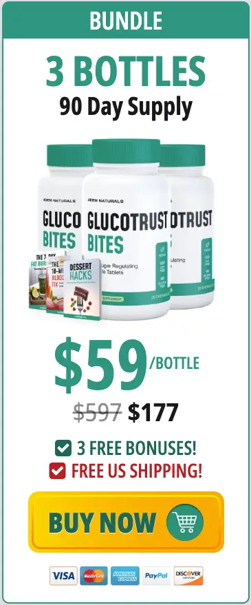 GlucoTrust Bites Buy 3 Bottles